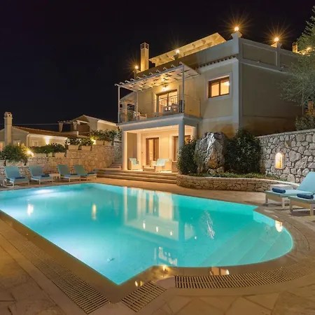 View Villas-corfu-villa Eleni,4 Bedrooms,large Private Pool,prime Location * Kassiopi