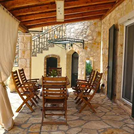 Stone Pool House Gouvia Poulades