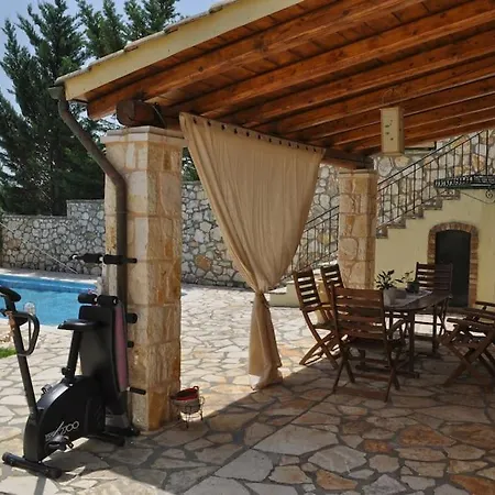 Stone Pool House Gouvia * Poulades
