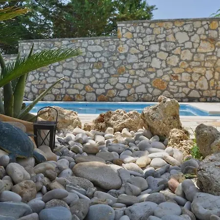 Stone Pool House Gouvia Poulades