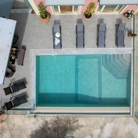Jewel Private Pool In Corfu Island Alykes Potamou