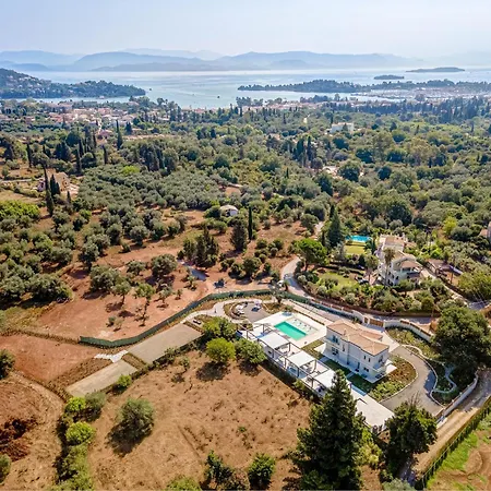 Luxury Rika Corfu- 5 Bedrooms With Pool Villa *