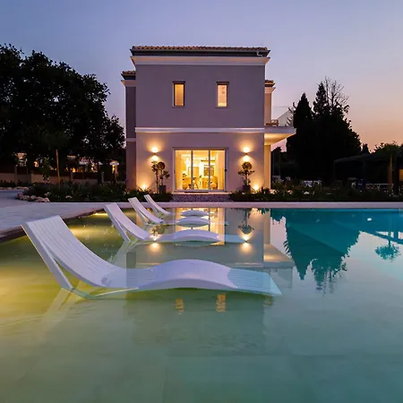 Villa Luxury Rika Corfu- 5 Bedrooms With Pool