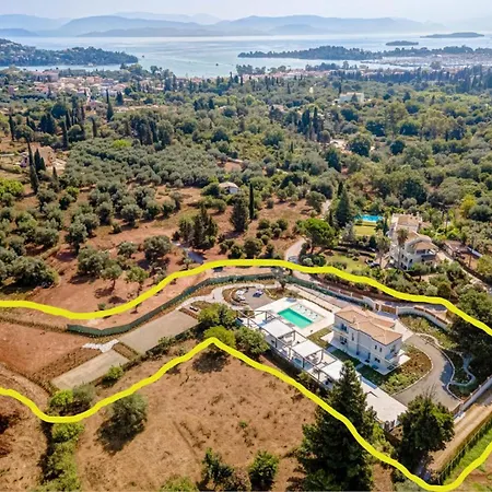 Luxury Rika Corfu- 5 Bedrooms With Pool *